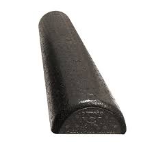 ROLLER, HIGH DENSITY HALF RND BLK 6X36