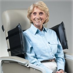 SUPPORT, SIDE WINGS GERI-CHAIR17X9X11