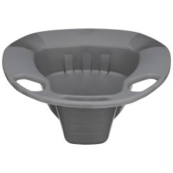 Stackable Bedpan Graphite 2 qt