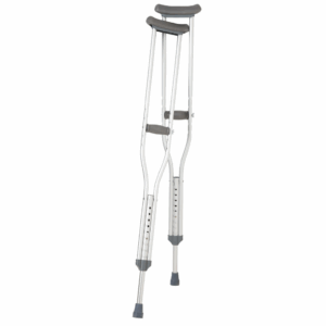Underarm Crutches Tall Adult Aluminum 250 lb