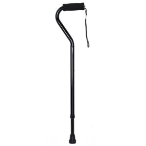 Offset Cane McKesson Black Aluminum