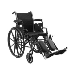 Lightweight Wheelchair McKesson 16 Inch Desk Arm Swing Elevating