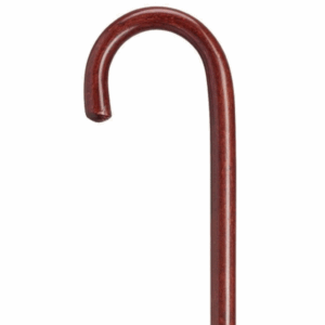 Round Handle Cane Harvy Mahogany Wood