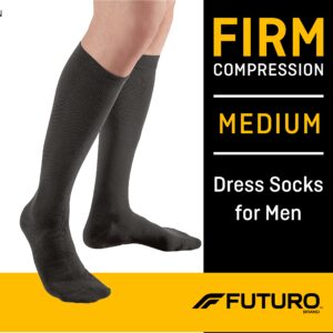 Compression Socks 3M™ Futuro™ Knee High Medium Black Closed Toe