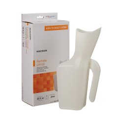 McKesson Female Urinal 32 oz without Closure