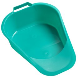 Fracture Bedpan Turquoise 34 oz