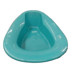 GMAX Stackable Bedpan Turquoise 2 Quart