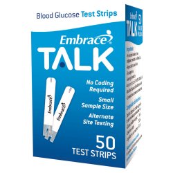Glucose Strips Embrace 50 ct
