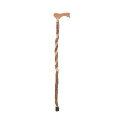 T-Handle Cane Brazos Sassafras Wood