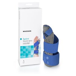 Wrist Brace Thumb Spica McKesson Right L/XL
