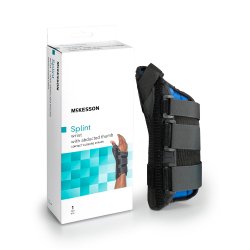 Wrist Brace Abducted Thumb McKesson Right Large