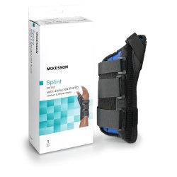 Wrist Brace Abducted Thumb McKesson Left X-Large