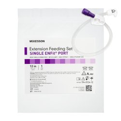 Bolus Extension Set Enfit 12 Inch Right Angle Clamp