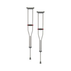 Underarm Crutches Quick Adjust Adult Aluminum