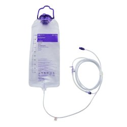 Feeding Pump Bag Set Kangaroo ePump 1000 mL No Adapter