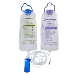Flush Bag Set Kangaroo OMNI 1000 mL