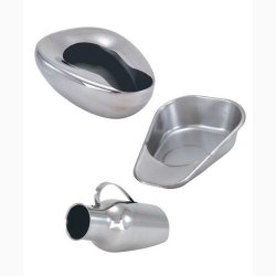 Medegen Fracture Bedpan Silver 1 qt