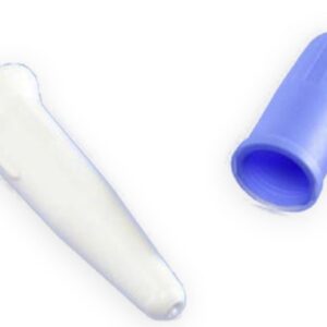 Curity Catheter Plug White Plug Blue Cap Sterile