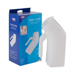 Carex Male Urinal 32 oz with Closure