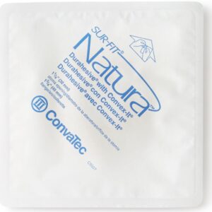 Sur-Fit Natura Precut, 45mm Durahesive, Ext Wear, 1-1/4 in (4.5x4.5 in)
