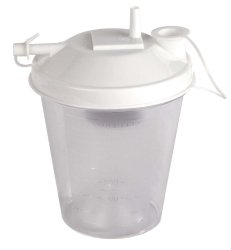 Suction Canister Schuco 800 mL Snap-On Lid