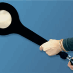 Compression Paddle 22 Inch Pneumatic Fluro