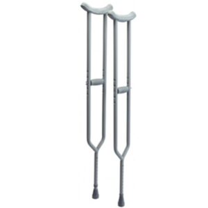 Bariatric Underarm Crutches Tall Adult Steel