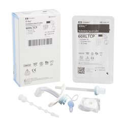 Cuffed Tracheostomy Tube Shiley™ XLT Disposable IC Size 6.0 Adult