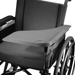 Flip Away Half Tray for Wheelchair