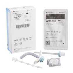 Uncuffed Tracheostomy Tube Shiley XLT Disposable IC Size 6.0 Adult