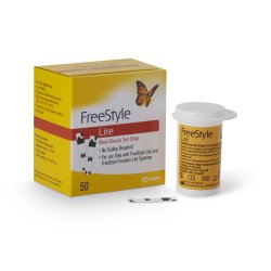Glucose Strips FreeStyle Lite 50 ct