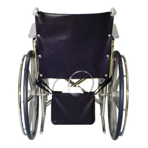 Thru-View Drainage Bag Holder Blue Vinyl