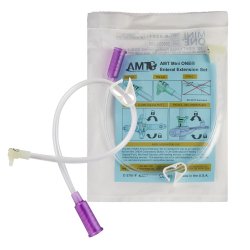 Bolus Extension Set Mini ONE 12 Inch Purple