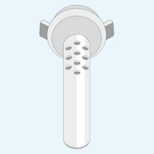 Laryngectomy Tube Provox LaryTube Size 12.0 Adult
