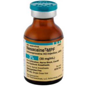 Nesacaine MPF Chloroprocaine PF 3% Injection 20 mL