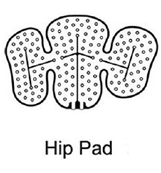 Cold Pad Ossur Cold Rush Left Hip
