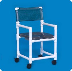 IPU Shower Chair PVC Frame 21 Inch 300 lb