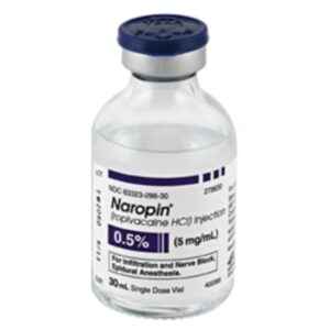 Naropin Ropivacaine PF 0.5% Injection 20 mL