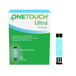 Glucose Strips OneTouch Ultra Blue 50 ct