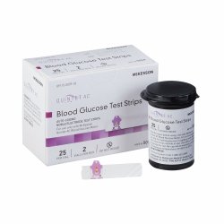 Glucose Strips McKesson McKesson QUINTET AC 50 ct
