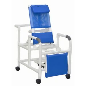 MJM Shower Chair Reclining Mesh Backrest 24 Inch 325 lb