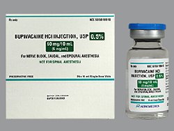 Bupivacaine HCl PF 0.5% Injection 10 mL/AuroMedics