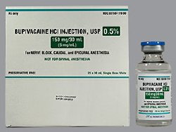 Bupivacaine HCl PF 0.5% Injection 30 mL/AuroMedics