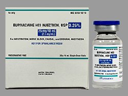 Bupivacaine HCl PF 0.25% Injection 10 mL/AuroMedics