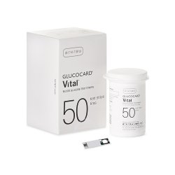 Glucose Strips Glucocard Vital 50 ct