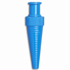 Medline Catheter Syringe Adapter Sterile Blue