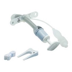 Cuffed Tracheostomy Tube Bivona FlexTend TTS Size 4.0 Pediatric
