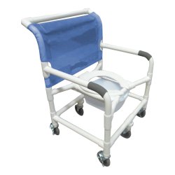 MJM Shower Chair PVC Frame 600 lb