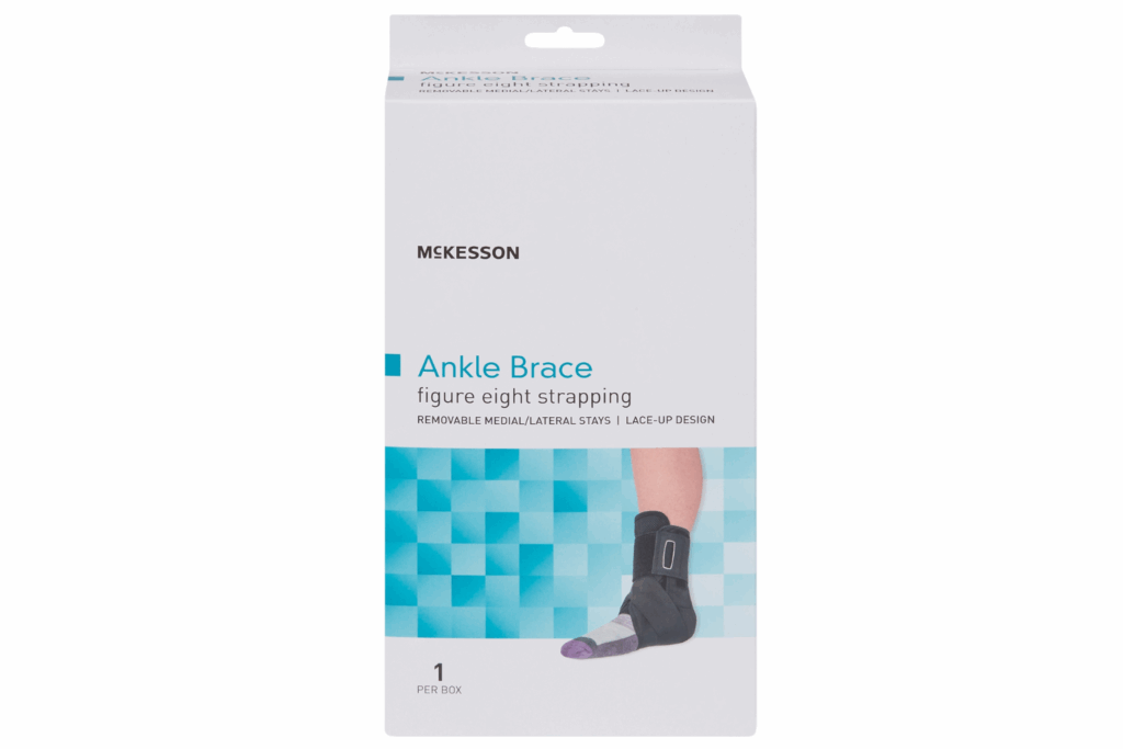 Ankle Brace McKesson Medium Lace-Up