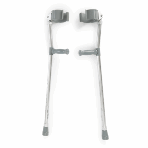 Forearm Crutches McKesson Adult Steel